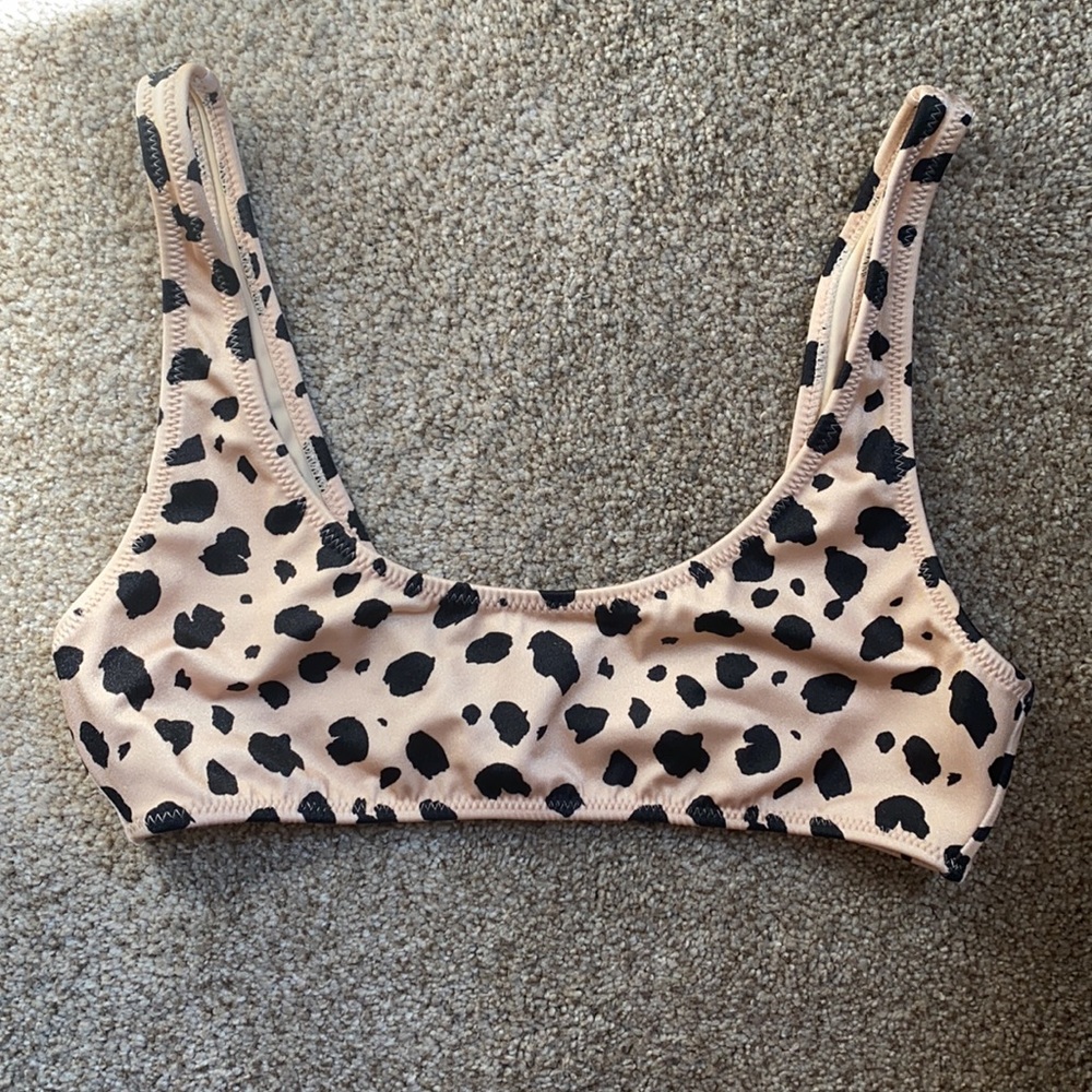 Pacsun Leopard Bikini Top